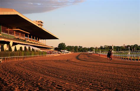 Belmont Park Race Track .